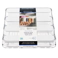 thumbnail image 5 of Mainstays Clear 4 Tier Spice Rack With Drawer, Ideal for Kitchen Storage and Organization of Spices ansd Countertop Spice Display, Added Drawer for Organization and Storage, 5 of 7