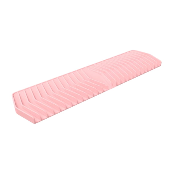 Yuarrent Almohadilla de drenaje de silicona multifuncional para protección de cocina, lavadoras casi inodoras, etc. Cocina y Comedor Rosa