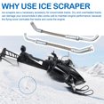 thumbnail image 4 of GreatUs Ice Scratchers Kit Replacement for Dura Fit All Reverse and Non-Reverse Gear Equipped Snowmobiles for One-Bolt Mounting, 4 of 5