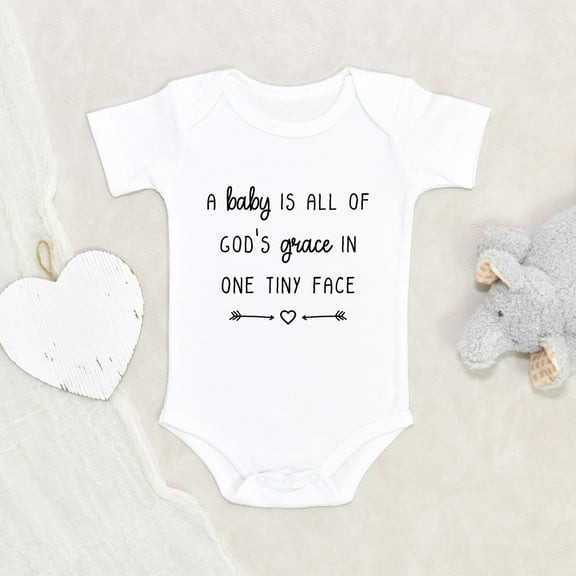 Newbabywishes - A Baby Is All Of God's Graces Baby Clothes for Boys and Girls - Baby Clothing