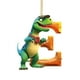 thumbnail image 1 of Adorno Acrílico Con Forma Letra E Dinosaurio para Navidad Coche Plano 2D, 1 of 3