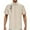 Khaki, variant on LUOGENLI Mens T-Shirts Graphic Tees Vintage St. Patrick's Day Men's Summer Small Print Style Retro Cotton Button up Short Sleeved Shirt Short Sleeved Top White XXL