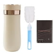 thumbnail image 2 of Presse Française, Sans Fuite Infusion Paroi en Acier Café Feuilles de Thé Utilisation Cafetière Murale Infusion Étanche Feuilles de Café Utilisation Sans Café et Presse à Thé 320 Ml/11 Oz Acier Inoxydable Presse Française Presse à Café Utilisation Sans Fuite Dsfen Froid, 2 of 7