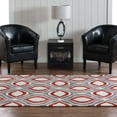 thumbnail image 5 of Geo Lenox Grey 5x7 Rug Handtufted Microfiber Soft Geometric Design, 5 of 5