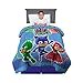 thumbnail image 2 of PJ Masks Kids Bedding Soft Microfiber Reversible Comforter, Twin/Full 72" x 86", Blue, 2 of 4
