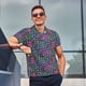 thumbnail image 4 of Fotbe Rainbow Animal Skin Camiseta Polo de Golf para Hombre con Estampado – Camisa Deportiva Transpirable con Cuello Abotonado-X-Large, 4 of 6
