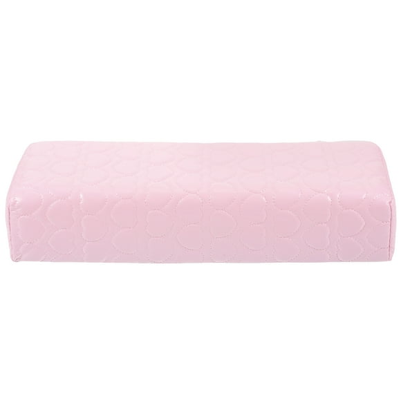 1 PC Cuero Salón de cuero Nail Rest Sobre Cojín Holder Hand Pillows Nail Herramienta de manicura