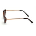 thumbnail image 3 of Womens Chic Classic 20s Mod Cat Eye Sunglasses Tortoise Brown, 3 of 4
