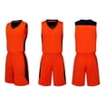 thumbnail image 4 of Krdevn Boys Basketball Set Sleeveless Breathable Uniform for Training and Games,9-10 Years, 4 of 4