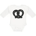 thumbnail image 3 of Inktastic Oktoberfest pretzel Boys or Girls Long Sleeve Baby Bodysuit, 3 of 5