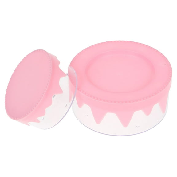 1 Set Transparent Storage Organizer Crafts Storage Box Crafts Storage Organizer Double Layer Desktop Storage Box Mini Craft Container