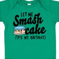 thumbnail image 4 of Inktastic Let Me Smash Cake Its My Birthday Boys Baby Bodysuit, 4 of 5