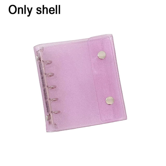 Loose-Leaf Notebook with M5 Five- Binder Multifunctional Organizer with Storage Pockets for Cards, Stickers, Pens, Travel, Journaling, Study Notes