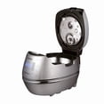 thumbnail image 3 of CUCKOO High Pressure Rice Cooker 10-Cup Uncooked / 20-Cup Cooked with Induction Heating Technology, Large Rice Maker with 17 Menu Options and Steam Plate, Voice Guide, Silver (CRP-CHSS1009FN), 3 of 4