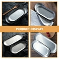 thumbnail image 3 of Miangastore Conteneur de Stockage de Fruits en Acier Inoxydable 2 Pcs 8.6X3.4X0.5In, 3 of 8