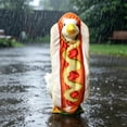 thumbnail image 4 of Liamobondopolis Porch Goose Outfits 23 Inch Plush Hot Dog Costume for Summer Cookout Front Porch and Yard Decor, 4 of 5