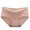 Khaki, variant on SHTXOZHI High Waist Seamless Underwear for Women No Show Comfort Panties Full Coverage Brief