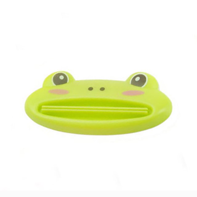 Exprimidor de pasta de dientes de 2 piezas Gadget de baño de pasta de dientes pequeño, colores aleatorios, 9 * 4 cm ZefeiWu 8390611563714