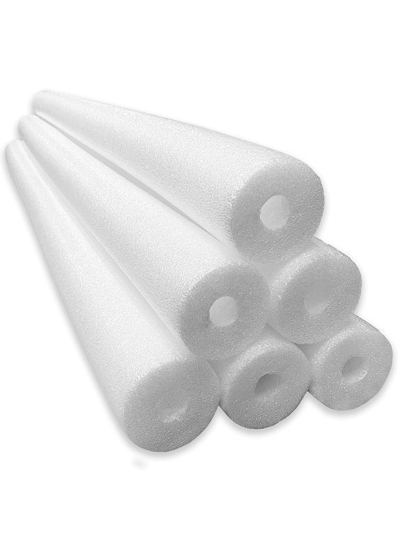 Pool Noodles in Floats and Pool Games White