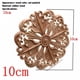 thumbnail image 2 of Muebles de madera Decoración de muebles Estilo Europeo Madera sólida Aplique Redondo Aplique Corazón Flor decorativa Figuras Miniaturas, 2 of 7