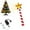 Star, variant on KOYPTL Magic Light Wand with Wireless Remote Control Outlet Snowflake Shape Christmas Tree Lights with Music,Christmas Party Supplies,Xmas Gifts for Kids Women Home Decor Christmas Decorations Indoor