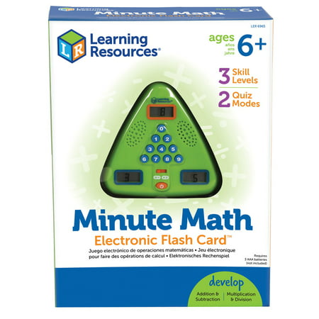 Learning Resources Minute Math Electronic Flash