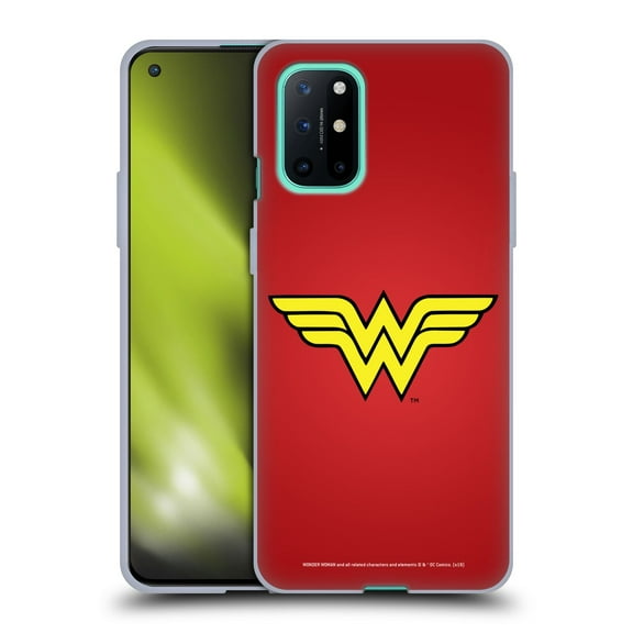 Head Case Designs Officially Licensed Wonder Woman DC Comics Logos Classic Soft Gel Case Compatible with OnePlus OnePlus 8T 5G