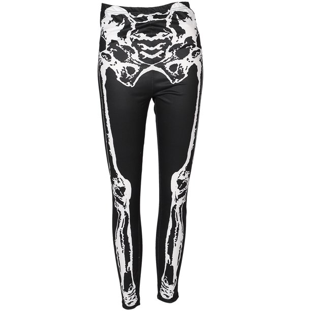 Legging con temática de Halloween Pantalón de mujer Legging Pantalón de entrenamiento Legging Suministro de Halloween