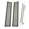ODL Brisa Bronze Standard Double Door Single Pack Retractable Screen for 80" Inswing/Outswing Doors