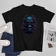 thumbnail image 3 of Skull Crossbones T-shirt Skull and Roses T-shirt Gothic Goth tees Unisex tees T-shirt Art, 3 of 5
