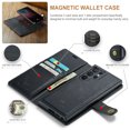 thumbnail image 6 of for Samsung Galaxy S25 Ultra Case, PU Leather Detachable Vintage Wallet Flip Magnetic Clousure Drop Protective Slim Phone Case Cover for Samsung Galaxy S25 Ultra with Card Holder - Black, 6 of 8