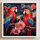 thumbnail image 3 of 5D DIY Taladro Flores Loros Arte Artesanía 40x40cm, 3 of 9