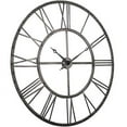 thumbnail image 6 of Utopia Alley Rivet Roman Industrial Oversize Wall Clock, 43.5" Diameter, Gray, 6 of 11