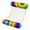 Groovy Tie Dye, variant on In The Swim Doh Nut Inflatable Hammock Pool Float – Purple Donut Float with Pink Frosting, Sprinkles & Mesh Lounger Design for Relaxing Pool Days 32001-L