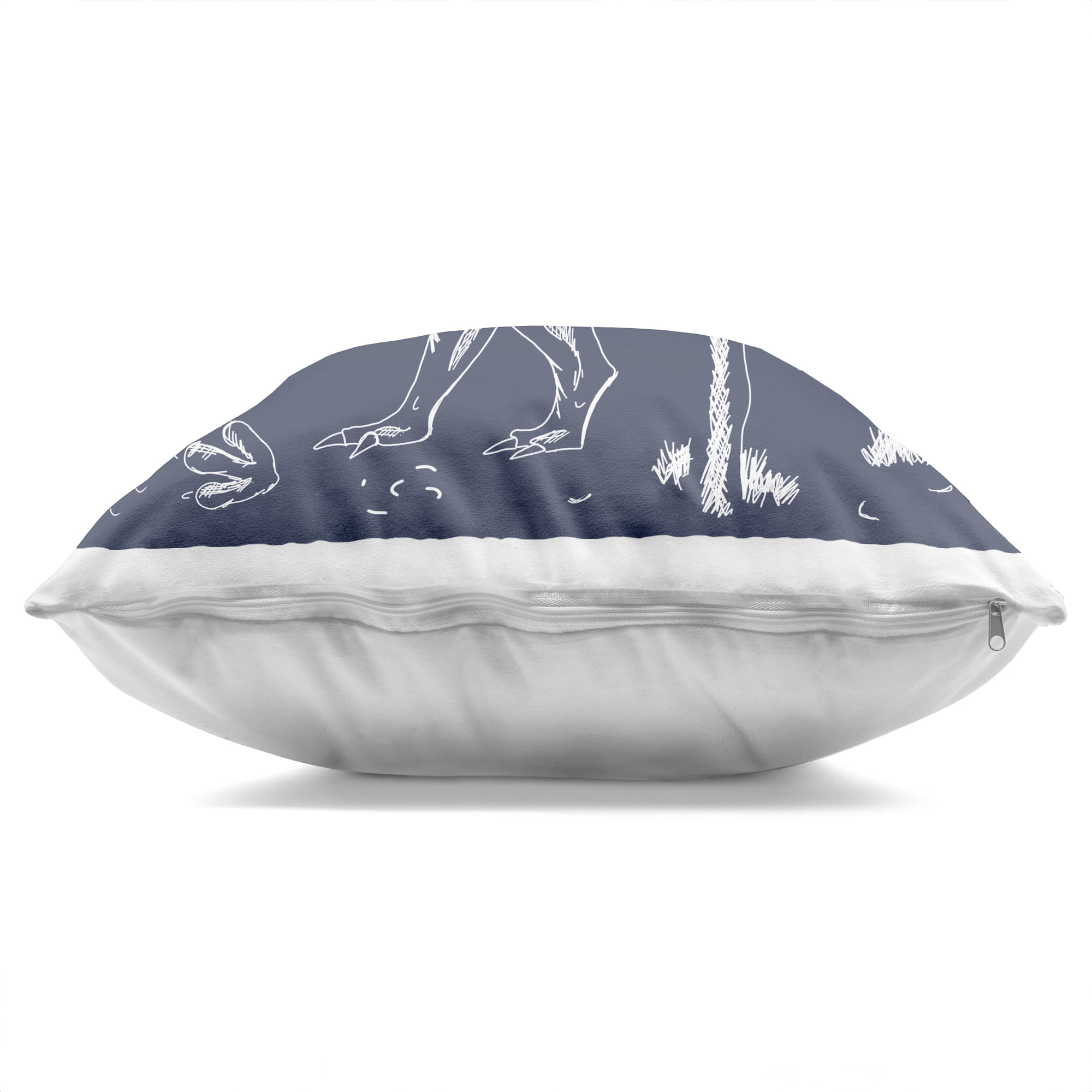 Stupell Industries Sketchy Roar Dinosaur Decorative Printed Throw Pillow, design by HUE and MI and Sangita