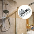 thumbnail image 2 of Shower Bracket Accessories for Bathroom Fixed Shower Mount with Electroplated Finish, 2 of 9