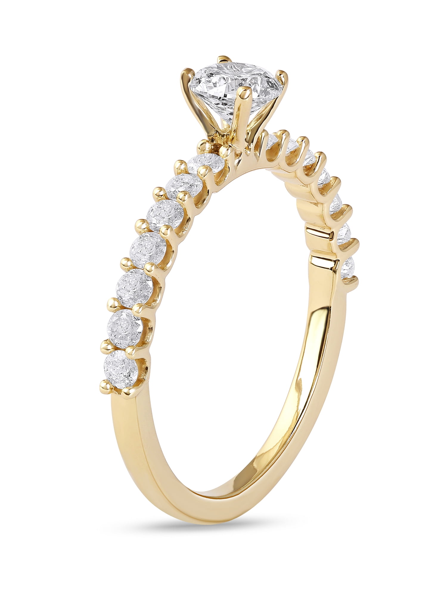 1 Carat T.W. Diamond Classic 14kt Yellow Gold Engagement Ring