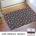 thumbnail image 3 of Dark Blue Christmas Santa and Gnome Pattern Door Rugs,Washable Non Slip Door Mats Indoor,Decorative Door Mats,Entry Mat Indoor for Entrance,Bedroom,Kitchen,Bathroom,16"x24", 3 of 6