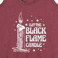 thumbnail image 3 of Hocus Pocus - I Lit The Black Flame Candle - Women's Racerback Tank Top, 3 of 5