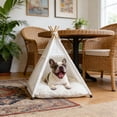 thumbnail image 4 of BotaniNest Portable Indoor Outdoor Play Tent With Removable Mat For Cats Small Animals Comfortable Breathable Shelter, 4 of 4