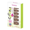 Incoco Coconut Nail Art Double-Ended Nail Polish Strips, Dress Code, 12 Count