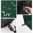 thumbnail image 3 of UV automatic umbrella rain and rain folding umbrella, made of vinyl, plastic and iron - black, 3 of 5