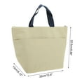 thumbnail image 5 of Unique Bargains 1 Pc Portable Waterproof Thermal Bag for Work 12.6"x5.12"x8.86" Beige, 5 of 5