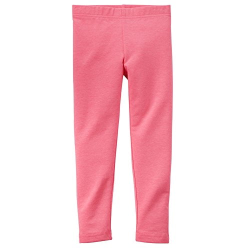 Carter's Little Girls' Neon Pink Cotton Leggings (2-Toddler