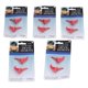 thumbnail image 1 of Pinzas para el cabello ANGGREK 10 piezas de cuerno Rojo, 1 of 7
