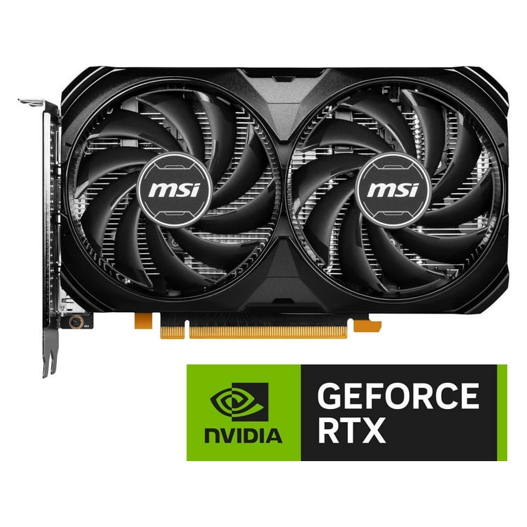 MSI GeForce RTX 4060 Ti VENTUS 2X BLACK 8G OC - Graphics card