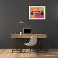thumbnail image 3 of Sommers, Mindy 14x12 White Modern Wood Framed Museum Art Print Titled - Boom Boom, 3 of 4