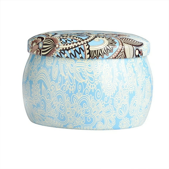 Colorful Tinplate Empty Box,Tea Storage Containers, Coffee Tins Metal Canister Food Storage Box for Home Kitchen Tea Coffee Candy Spices Jewelry Box Gift[B]