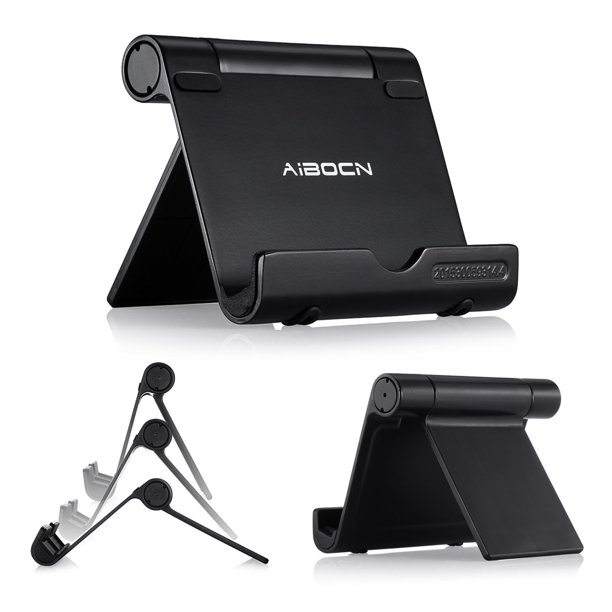 Aibocn Portable Multi Angle Aluminum Stand Holder Mini Retina Nexus Desktop Stand For Tablet E Readers Iphone Ipad Smartphones Universal Walmart Com Walmart Com