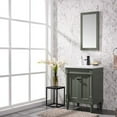 thumbnail image 2 of Furniture Indoor Home Decorative Bathroom, Washroom, Kitchen 24" Pewter Green Sink Vanity, 2 of 7
